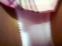 Miniskirt White Panties Upskirt