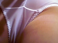 Miniskirt White Panties Upskirt