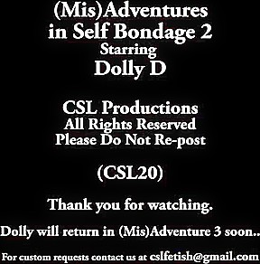 Mis adventures in selfbondage 2