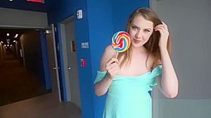 Mofos - I Know That Girl - Russian Cutie Licks Lollipop starring Elena Kosh