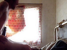 Morning quickie doggystyle fuck