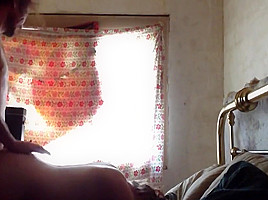 Morning quickie doggystyle fuck