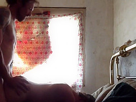 Morning quickie doggystyle fuck