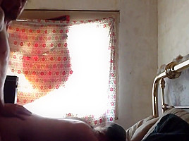 Morning quickie doggystyle fuck