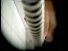 Mummy taking shower and fingering