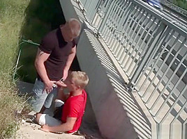 Muscle Step daddy and twink played sex And Facial