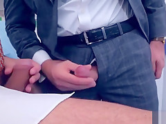 Muscle gay fetish and cumshot