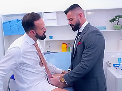 Muscle gay fetish and cumshot