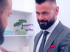 Muscle gay fetish and cumshot