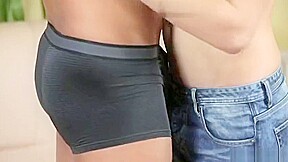 Muscle twink anal sex and cumshot