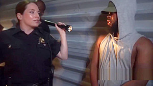 Music studio is raided by cock hungry milf cops who bang rapper