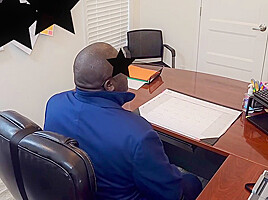 My Boss Caught Me Cheating & I Let Him Cum On My Pussy To Keep Him Quiet