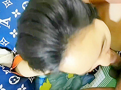 My Exgirlfriend In Shes Face So Cute During Sucking Penis