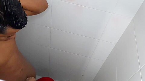 My Stepmother Sucks Me And Gives Me A Fantastic Blowjob In The Shower
