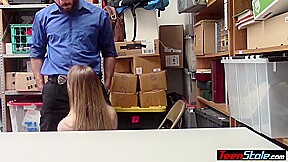 Nadya Nabakova - Russian teen 18+ Shoplifter Atoning For Her Sins On A Big Cock