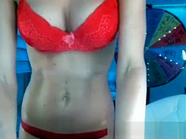 Nasty Blonde Big Boobs Dressed In Bra