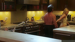 Nasty teen 18+ takes advantage on her sleepwalker stepdad