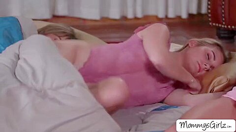 Natalie Knight In Catches Her Stepmom Masturbating In Ther