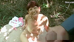 Naughty Gilf Devouring A Massive Young Sausage