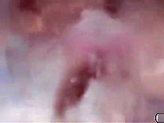 Naughty brunette Kandi Quinn sucks dick