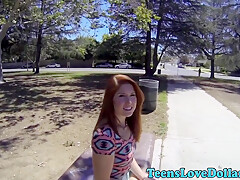 Newbie teen 18+ Public Sucks