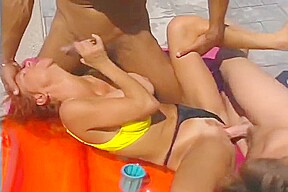 Nici Sterling Uses A Load Of Jizz For Sunscreen