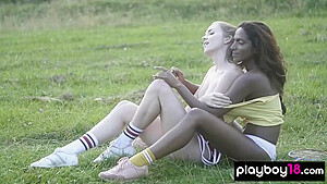 Nirmala Fernandes - Red Russian Lesbian And Ebony Gf Playing Badminton