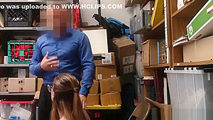 Not so innocent teen 18+ thief gets busted and is fucked now