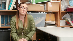 Not so innocent teen 18+ thief gets busted and is fucked now