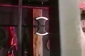 Nubile brunette crotch dominated with lesbian BDSM