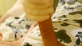 Nurse Handjob with wet latex gloves