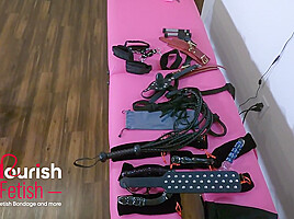 Obedience bench BDSM to Asian Amateur Nikko