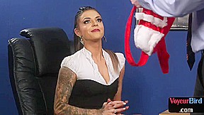 Office cfnm watching jerker during work hours