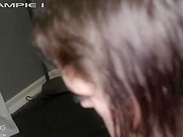 Oh damn Raven, hot double vag and 4 creampies!