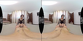 Oiled Up Massage And Wet Pussy Fuck; Amateur Brunette Babe POV