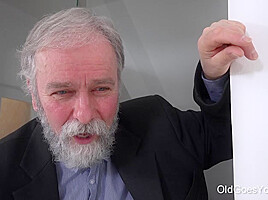 Old man from next-door knows how to eat pussy like a pro