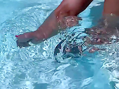 On A Very Public Swimming Pool
