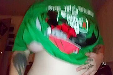 Orgasms In Every Room B4 Taking Cum On The Patio