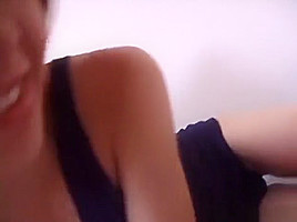 Oriental teen 18+ Toying Her Pussy Over Panties