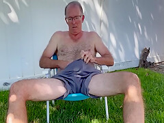 Outdoor Masturbating
