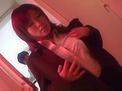 Outdoor cock sucking experience for Kana Shimada