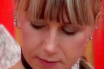 Outstanding Blonde Maid Taking A Long Cock Deep Inside Her Trimmed Muff