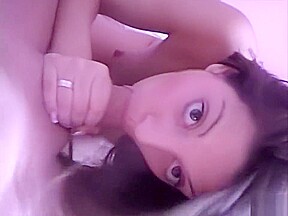 POV GORGEOUS teen 18+ BLOWJOB IN THE MORNING