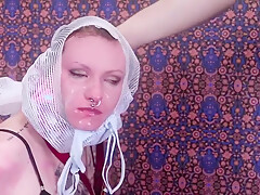 Paige Pierce - Rough Blowjob Session On Her Master
