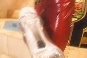 Pantyhose Footjob