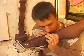 Pantyhose Footjob