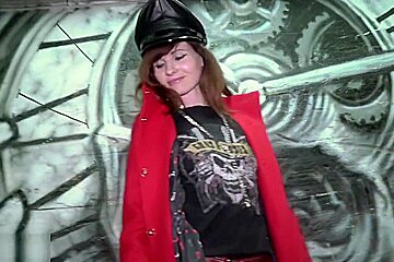 Pantyhose Rock Star flashing