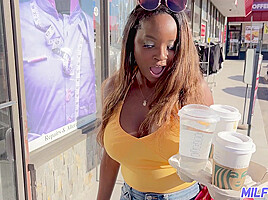 Perfect Black Tits And Hot Pussy Highlight Island Fantasy At Milf Trip