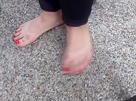 Personality Mature Feet