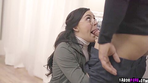 Perverted Social Worker Bangs His Rescued Orphan teen 18+ With Derrick Pierce
